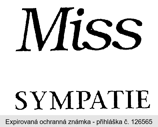 Miss SYMPATIE
