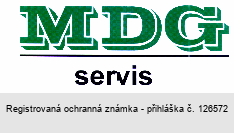 MDG servis