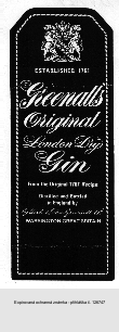 ESTABLISHED 1761 Greenall's Original London Dry Gin