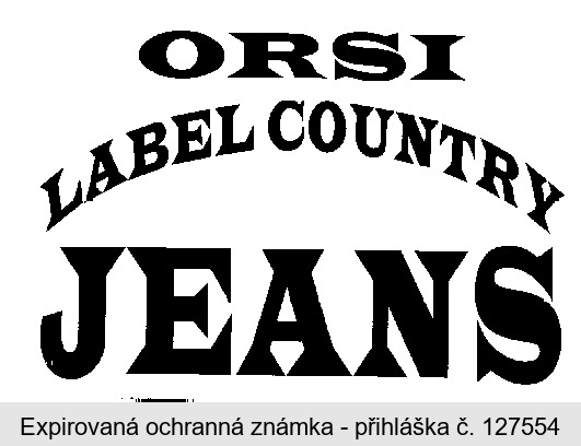 ORSI LABEL COUNTRY JEANS