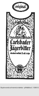 Karlovarská lovecká hořká Carlsbader Jägerbitter J.K.BACKER