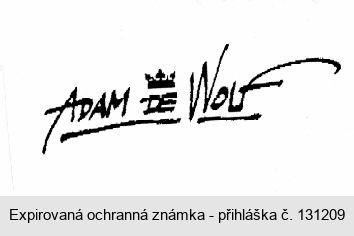ADAM DE WOLF