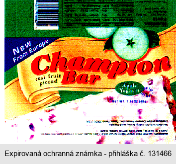 Champion Bar Apple Yoghurt
