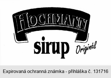HOCHMANN sirup Originál