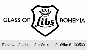GLASS OF Libs BOHEMIA