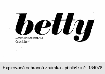 betty MĚSÍČNÍK INTELIGENTNÍ ČESKÉ ŽENY
