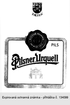 PILSEN PILS Pilsner Urquell PLZEŇSKÝ PRAZDROJ OD ROKU 1842