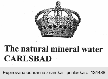 The natural mineral water CARLSBAD
