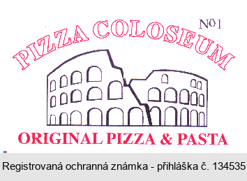PIZZA COLOSEUM ORIGINAL PIZZA & PASTA