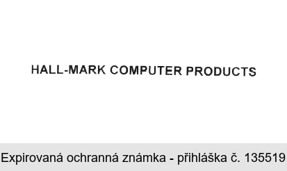 HALL-MARK COMPUTER PRODUCTS