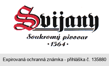 Svijany Soukromý pivovar 1564