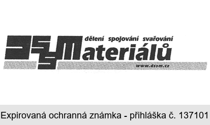 dělení spojování svařování DSSMateriálů  www.dssm.cz