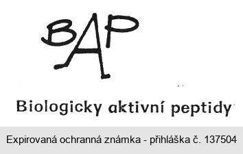 BAP Biologicky aktivní peptidy