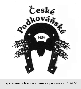 České Podkováňské pivo 1434
