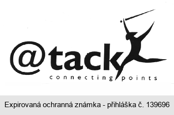 a tack connecting points