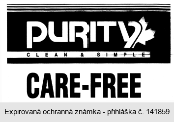 purity CLEAN & SIMPLE CARE-FREE