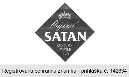 Original SATAN KONZUMNÍ SVĚTLÉ PIVO