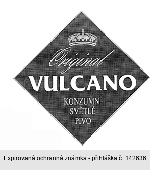 Original VULCANO KONZUMNÍ SVĚTLÉ PIVO