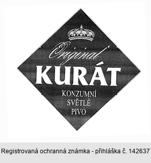 Original KURÁT KONZUMNÍ SVĚTLÉ PIVO