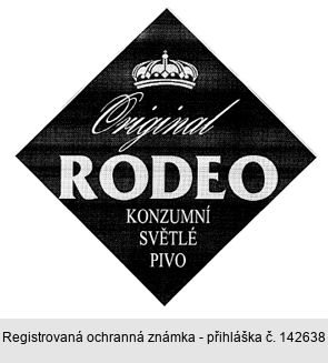 Original RODEO KONZUMNÍ SVĚTLÉ PIVO