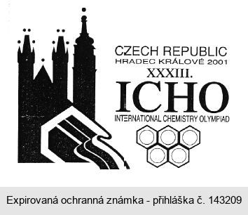 CZECH REPUBLIC HRADEC KRÁLOVÉ 2001 XXXIII. ICHO INTERNATIONAL CHEMISTRY OLYMPIAD