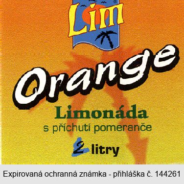 Lim Orange Limonáda s příchutí pomeranče