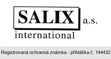 SALIX international a.s.