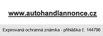www.autohandlannonce.cz