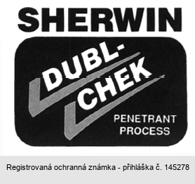 SHERWIN DUBL-CHEK PENETRANT PROCESS