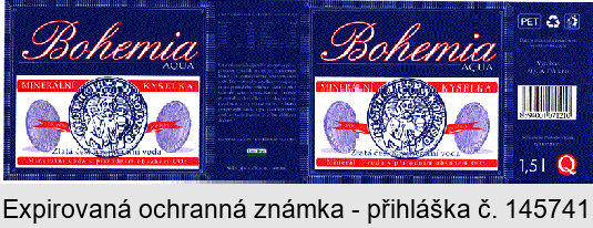 Bohemia AQUA MINERÁLNÍ KYSELKA