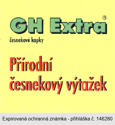 GH Extra česnekové kapky Přírodní česnekový výtažek