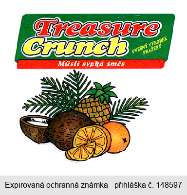 Treasure Crunch OVESNÝ VÝROBEK PRAŽENÝ Müsli sypká směs