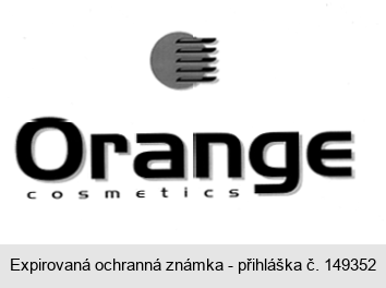 Orange cosmetics