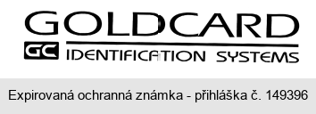 GOLDCARD GC IDENTIFICATION SYSTEMS