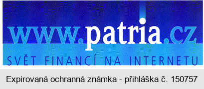 www.patria.cz SVĚT FINANCÍ NA INTERNETU