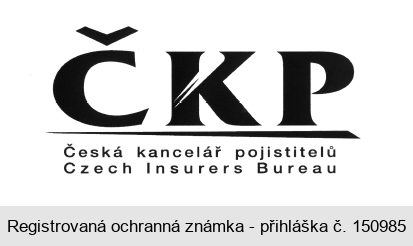 ČKP Česká kancelář pojistitelů Czech Insurers Bureau