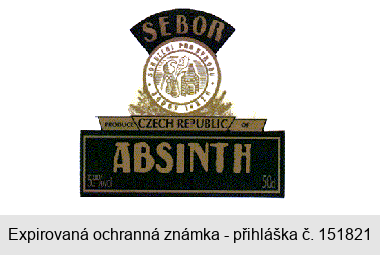 SEBOR PRODUCE CZECH REPUBLIC OF ABSINTH