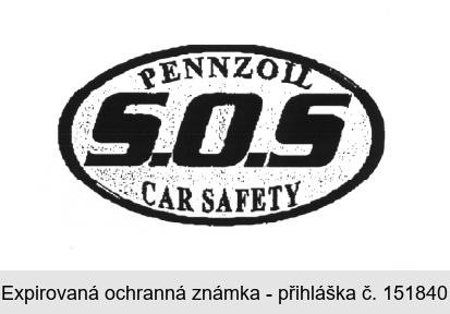 PENNZOIL S.O.S. CAR SAFETY