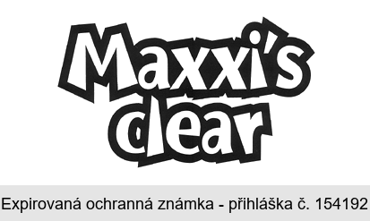 Maxxi's clear