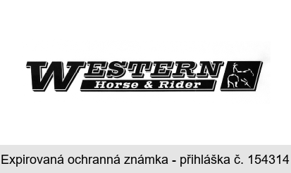 WESTERN Horse & Rider