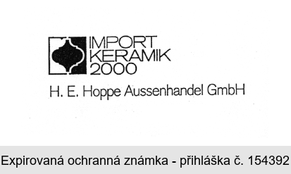 IMPORT KERAMIK 2000 H.E.Hoppe Aussenhandel GmbH