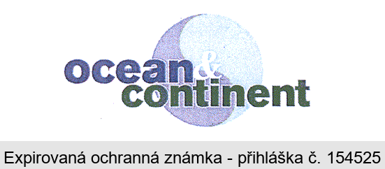 ocean & continent