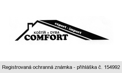 Koštíř+Dyba Comfort export-import