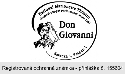 National Marionette Theatre Original puppet performance since 1991 Don Giovanni Žatecká 1, Prague 1