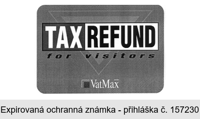 TAX REFUND for visitors VatMax