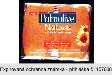 New Palmolive Naturals Pure Glycerin Soap Sunflower, Acacia and Essential Oils