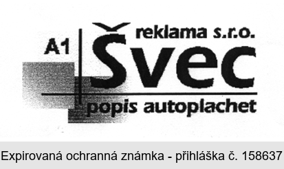 A1 Švec reklama s.r.o. popis autoplachet