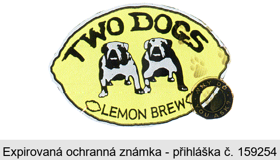 TWO DOGS LEMON BREW