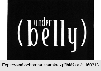 (under belly)