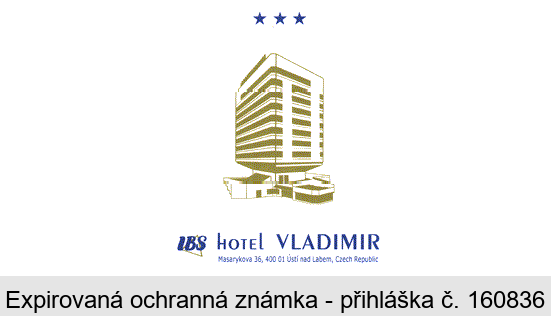 IBS HOTEL VLADIMIR Masarykova 36, 400 01 Ústí nad Labem, Czech Republic